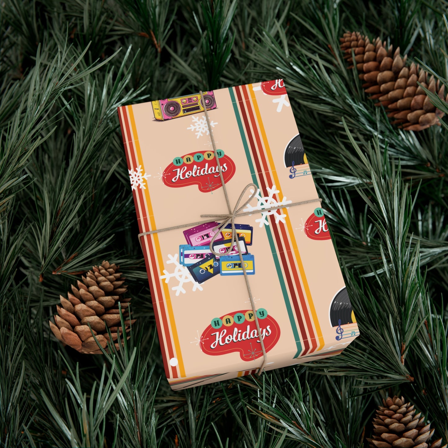 Holiday Diner Gift Wrap
