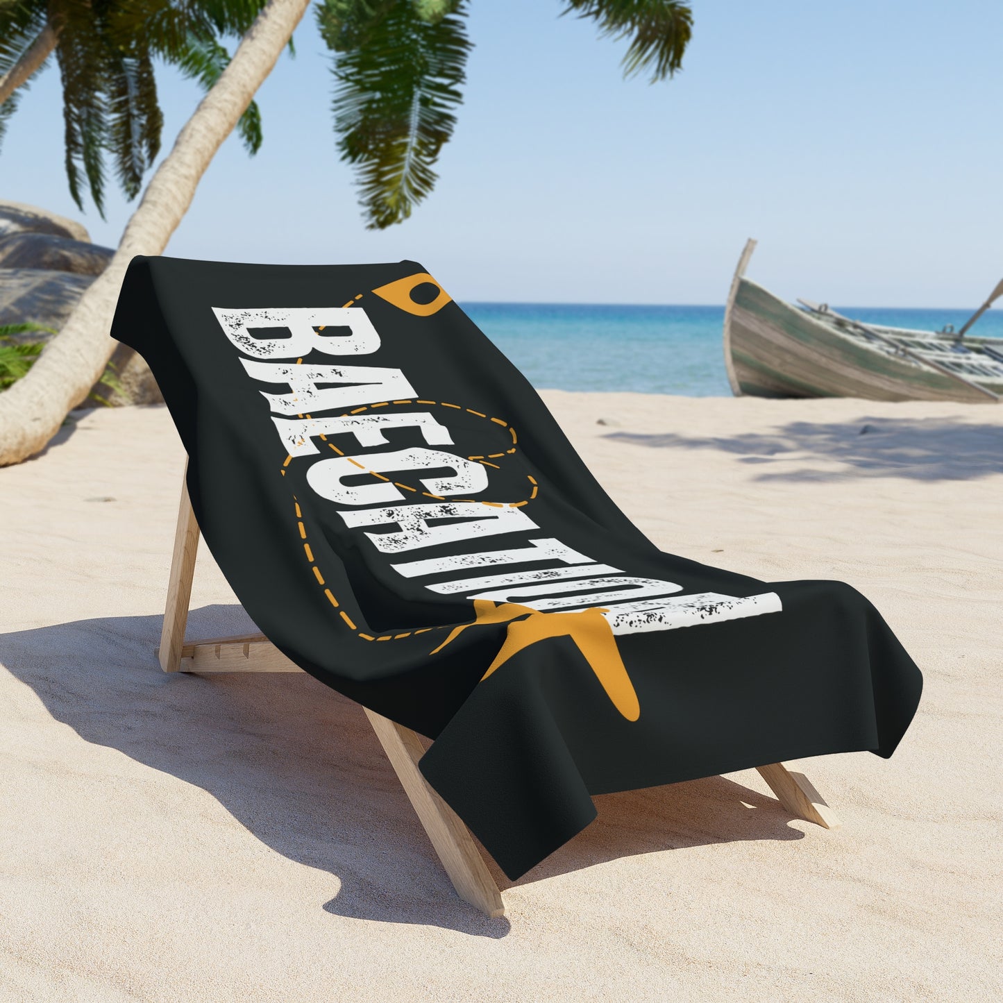Destination Baecation Beach Towel
