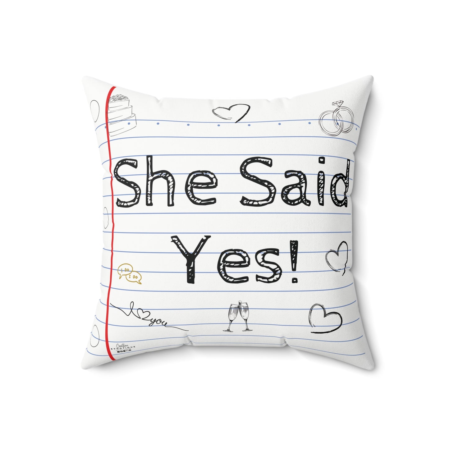 Will You Marry Me? Throw Pillow