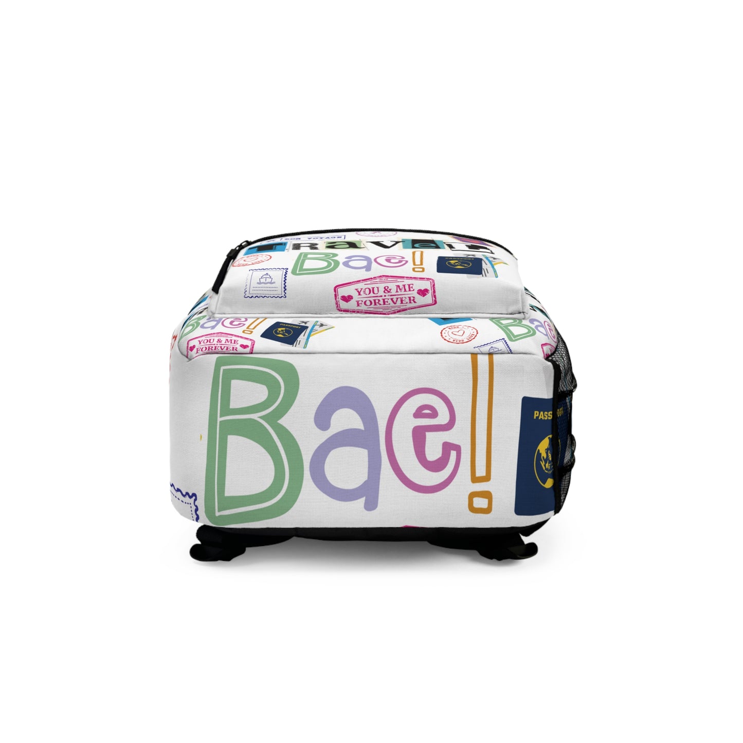 Travel Bae Backpack (White)