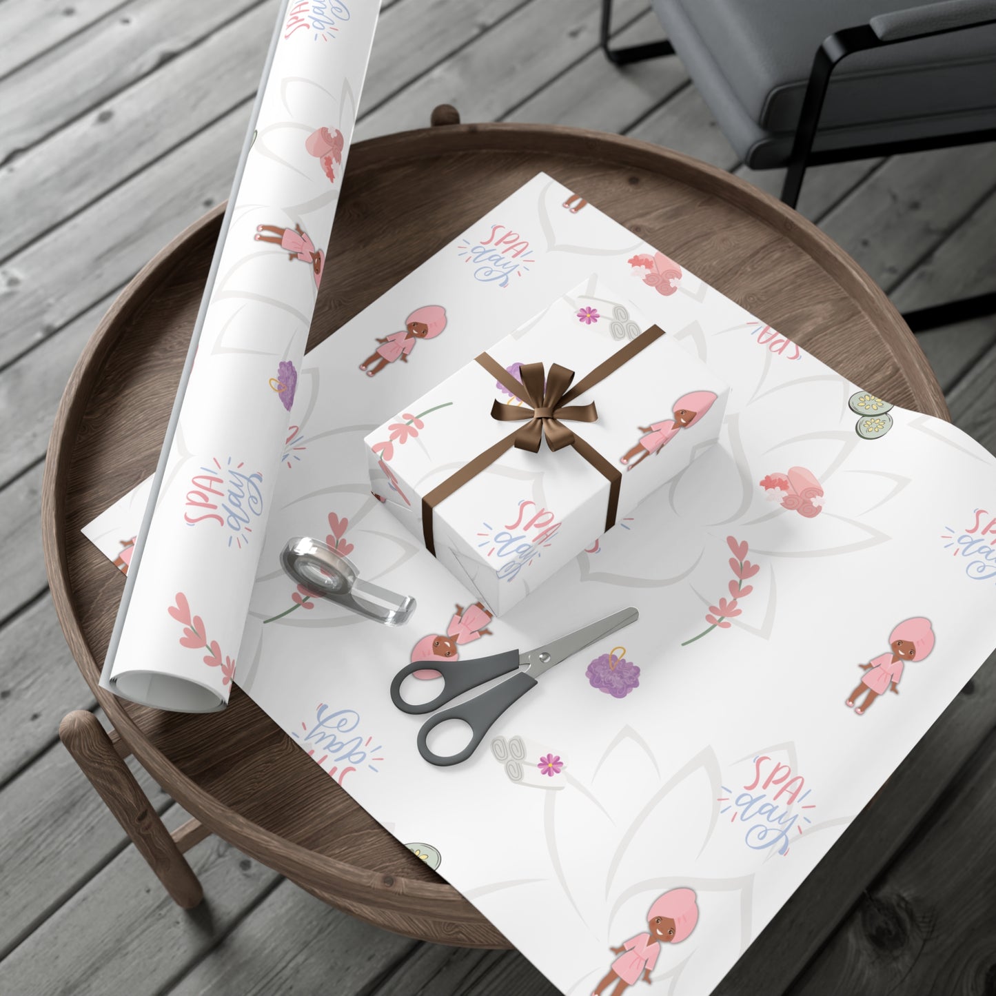 Spa Day Gift Wrap