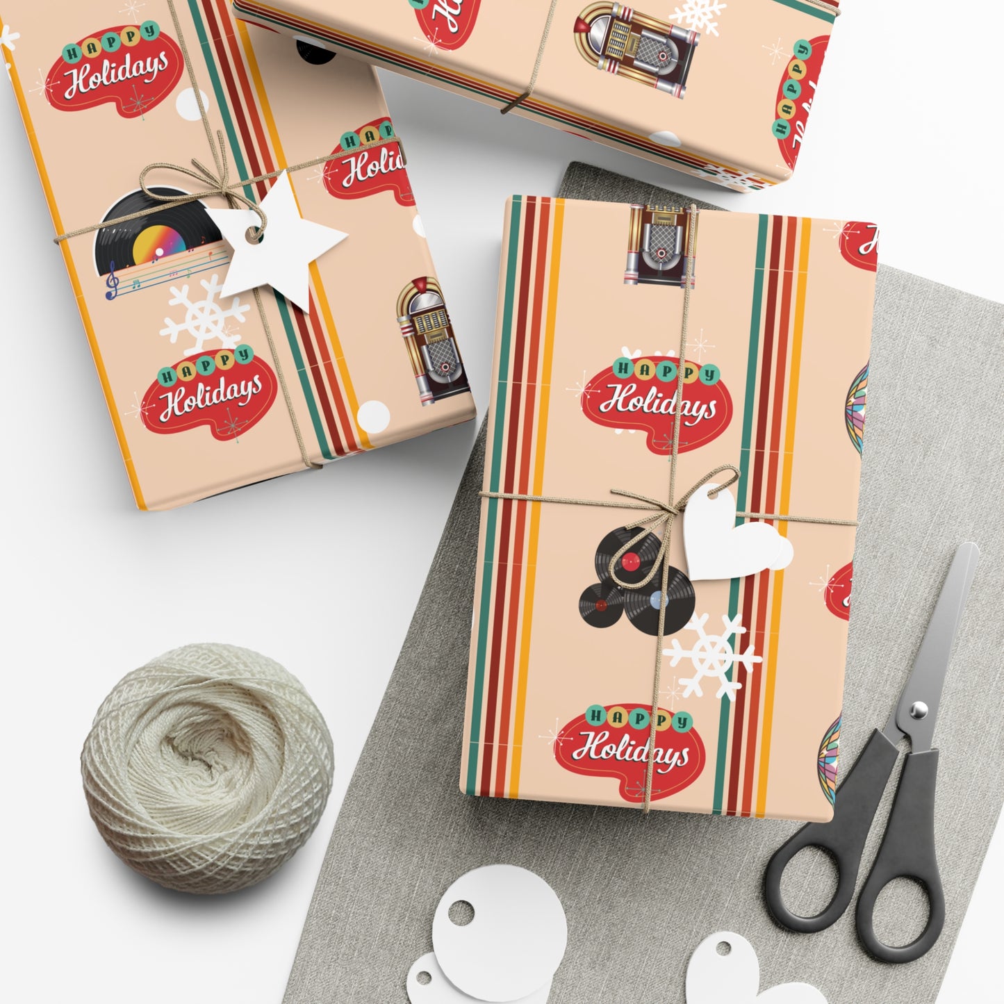 Holiday Diner Gift Wrap