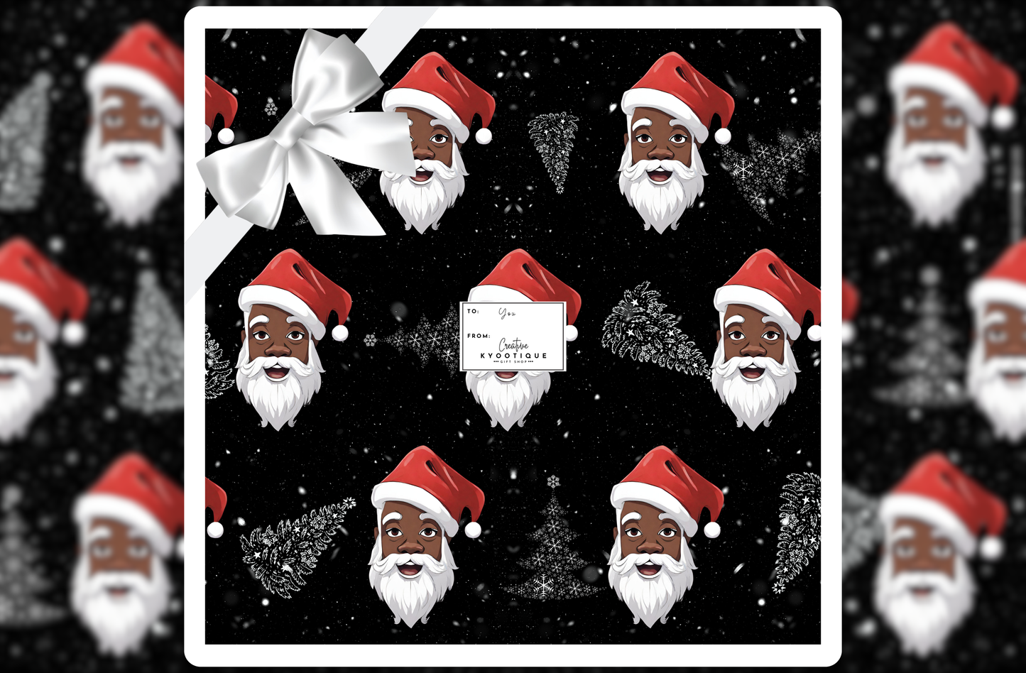 Hey Santa Gift Wrap
