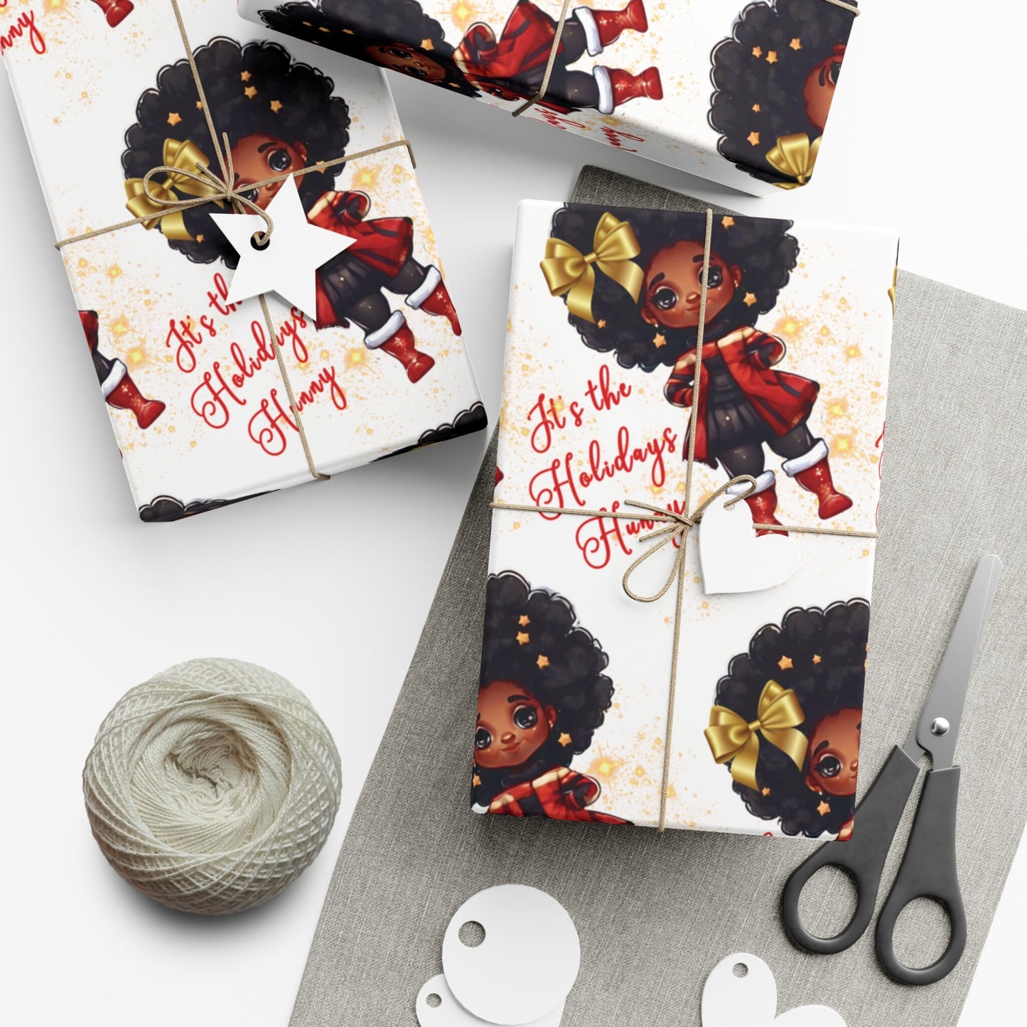 It's the Holidays Hunny Gift Wrap