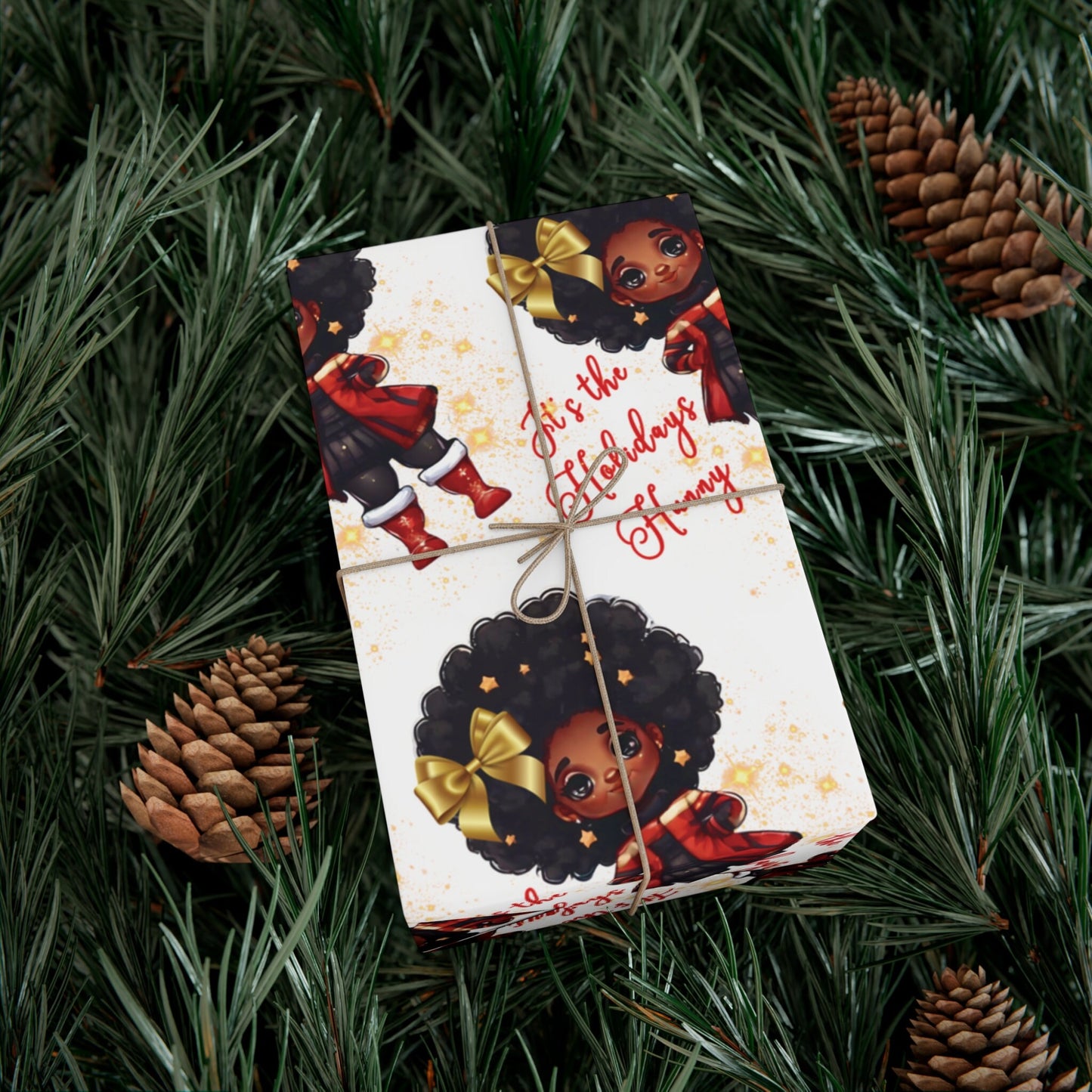 It's the Holidays Hunny Gift Wrap