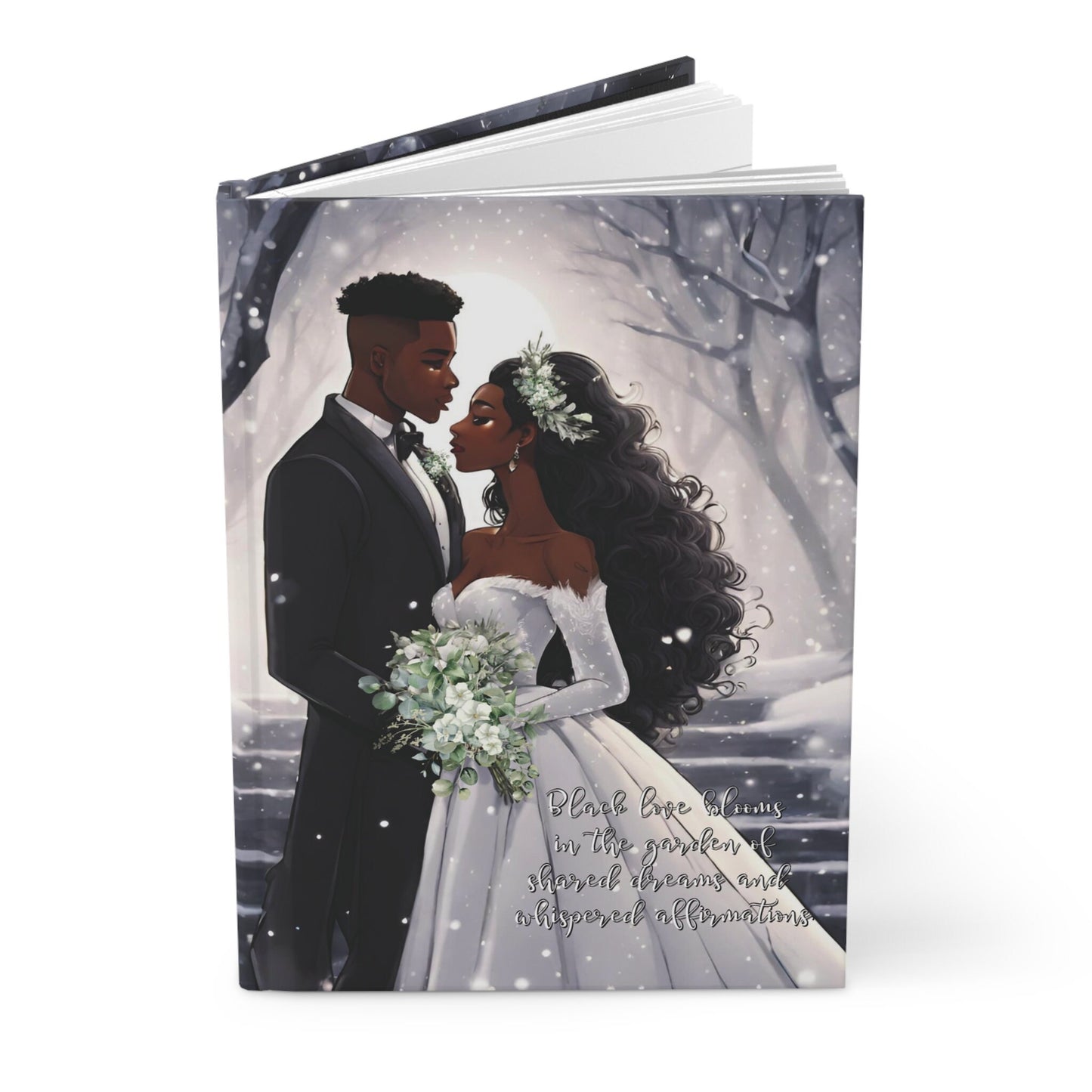 Winter Bliss Hardcover Journal