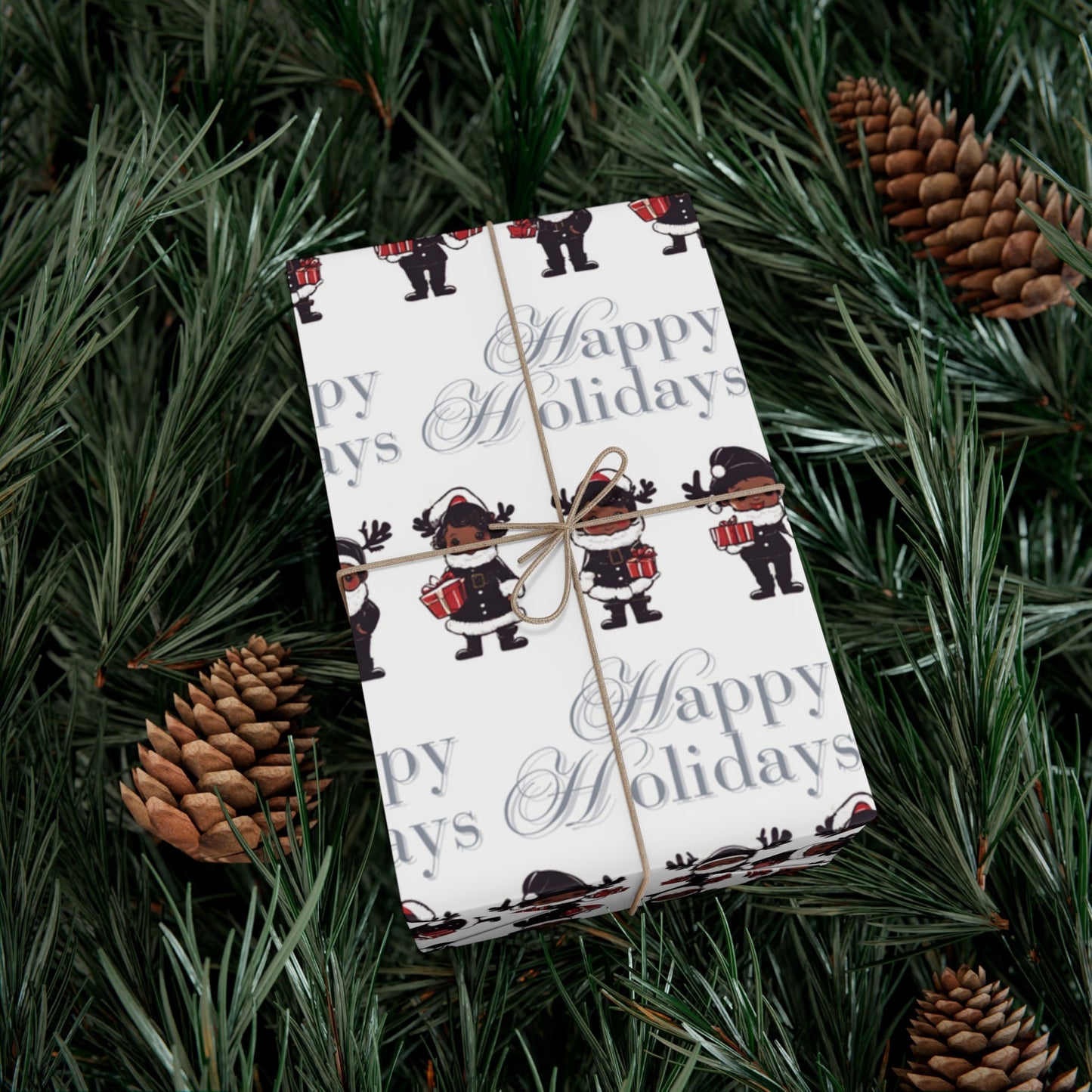 Reindeer Kids Gift Wrap