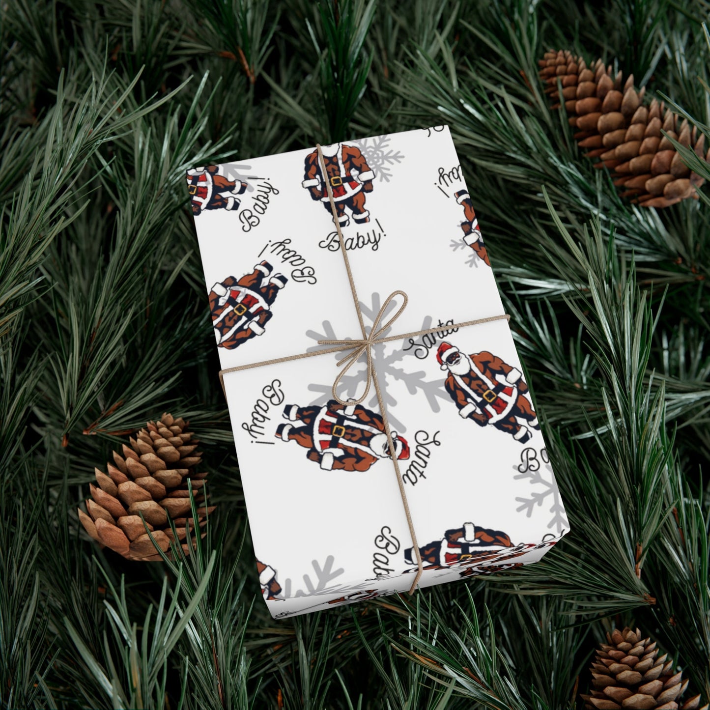 Santa Baby Gift Wrap