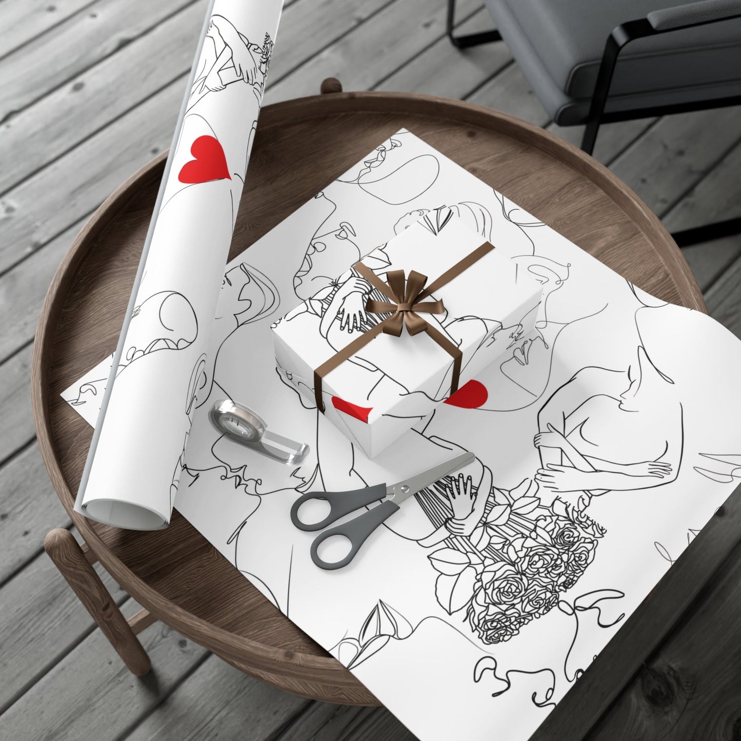 Line My Lips Gift Wrap