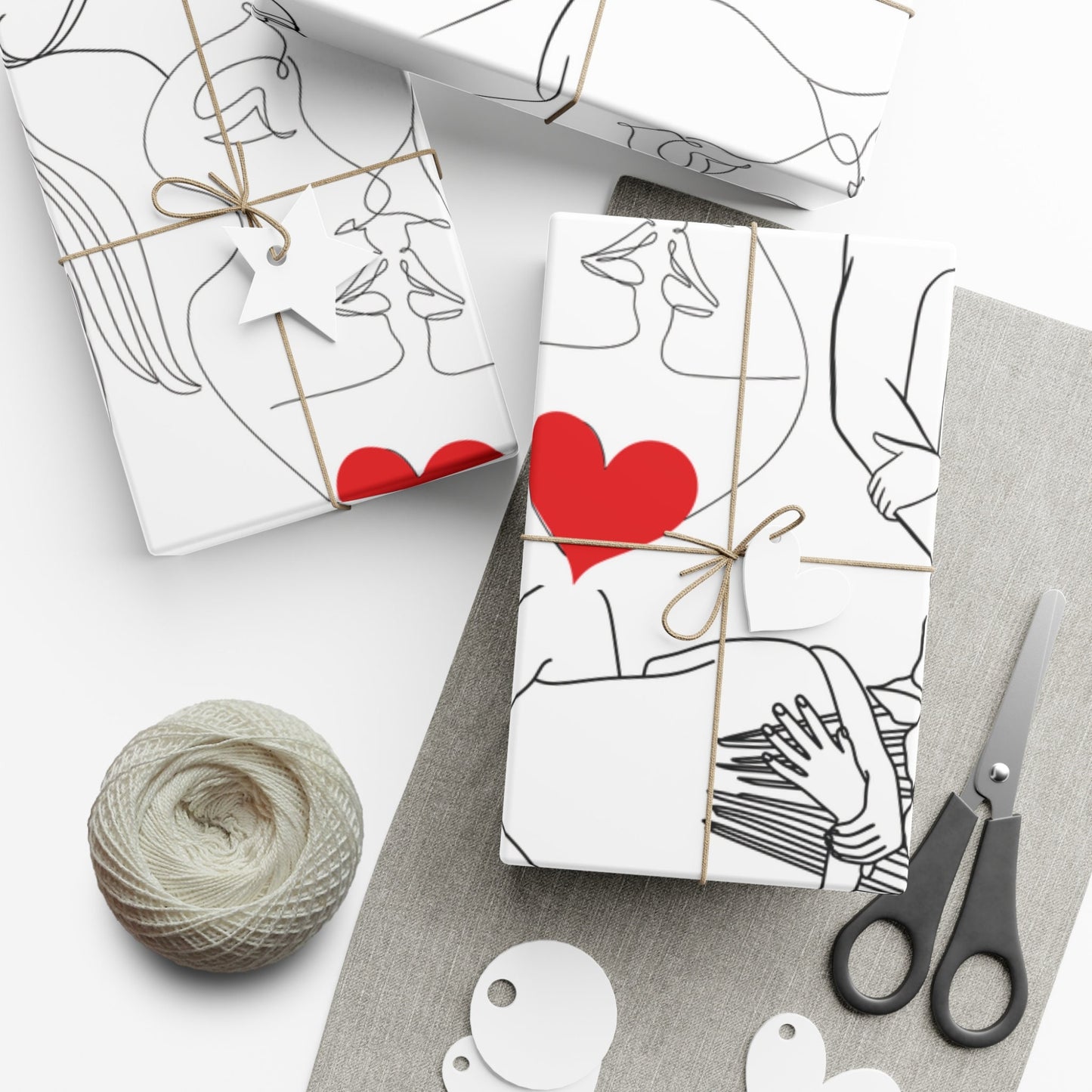Line My Lips Gift Wrap