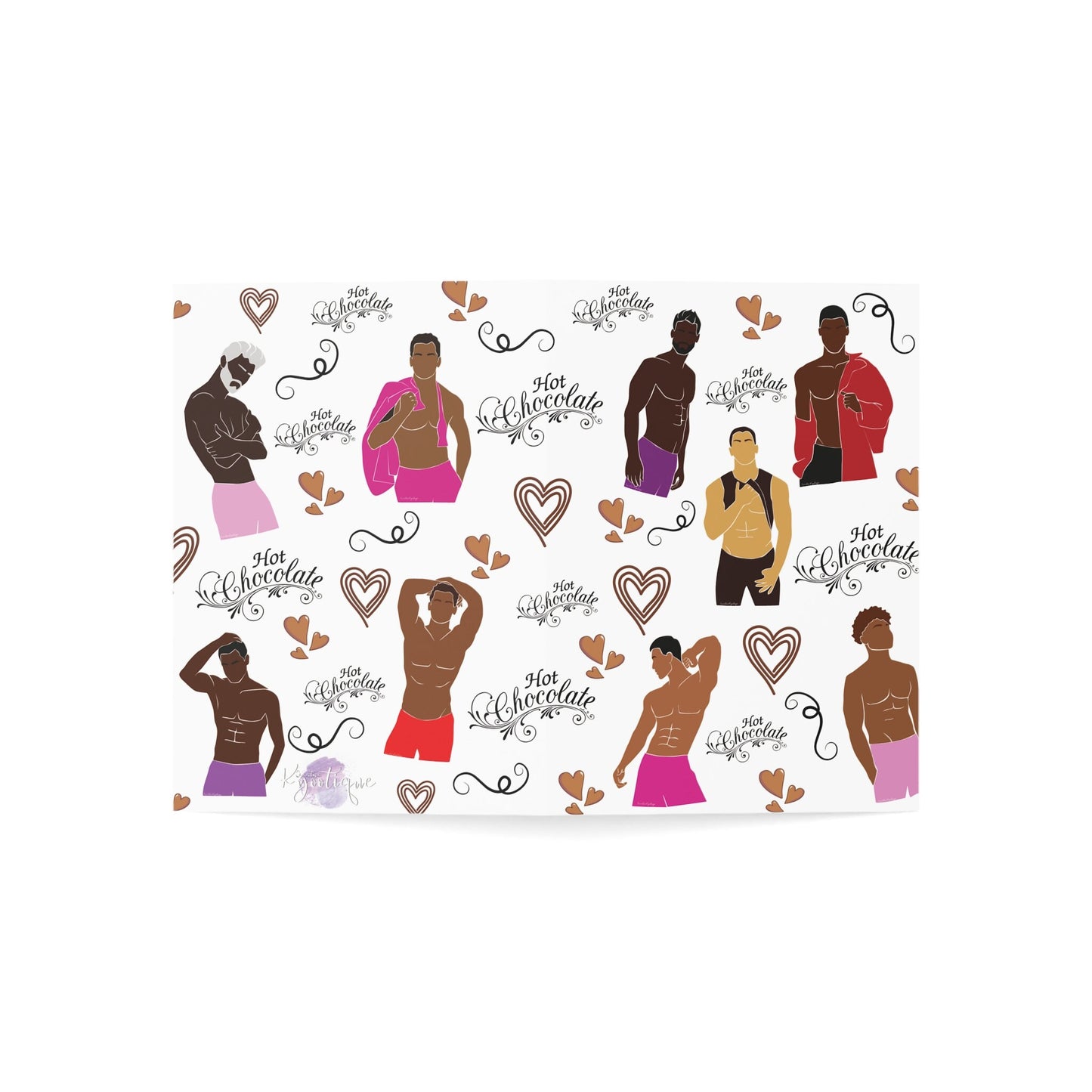 Hot Chocolate Card - White