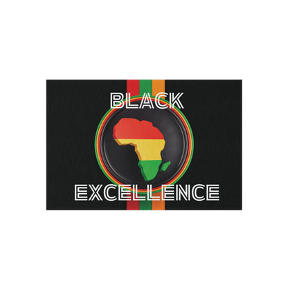 Black Excellence Outdoor Rug