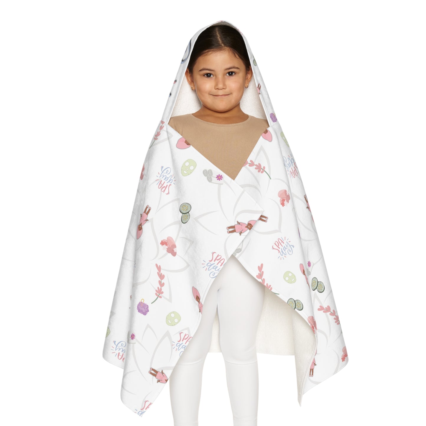 Spa Day Kids Hooded Towel