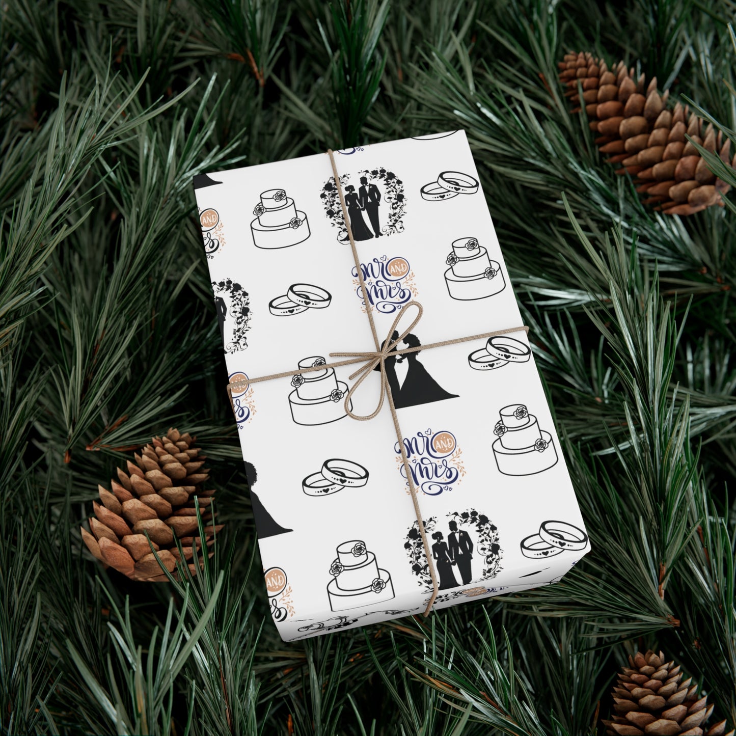 Mr. & Mrs. Gift Wrap