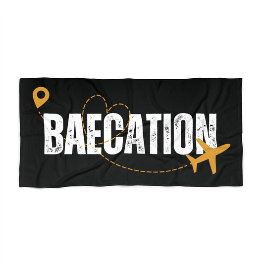 Destination Baecation Beach Towel