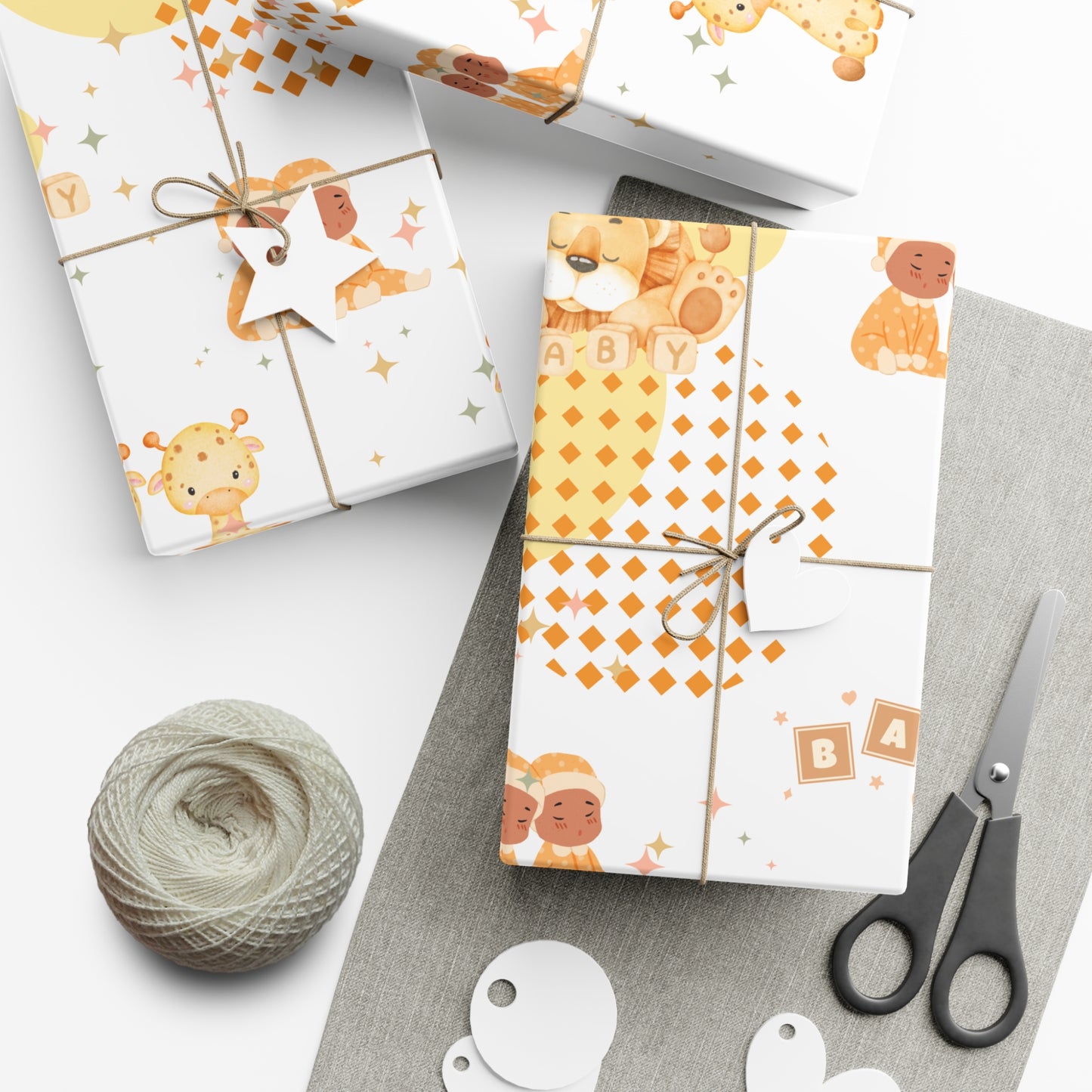 Twinin' Gender Neutral Gift Wrap