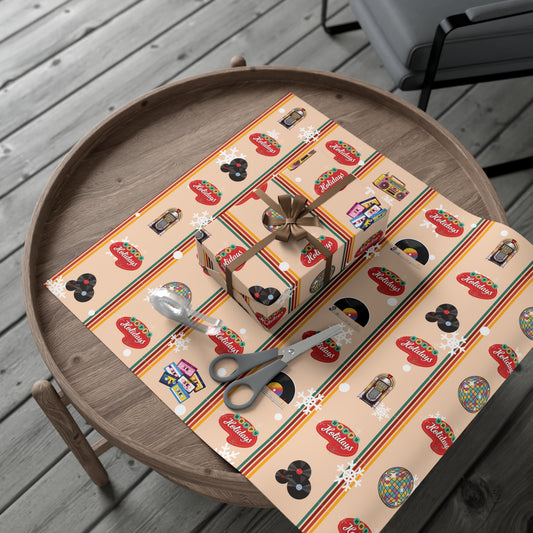 Holiday Diner Gift Wrap