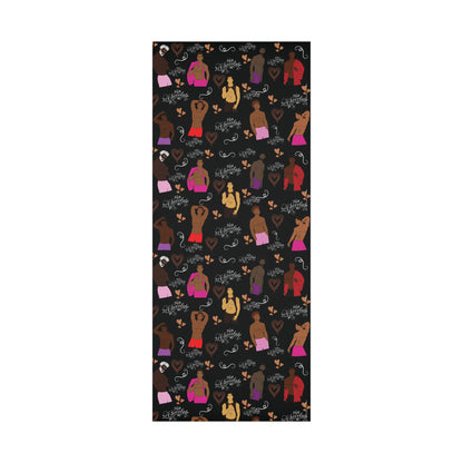 Hot Chocolate Gift Wrap - Black
