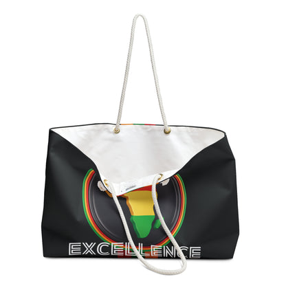 Black Excellence Weekender Bag