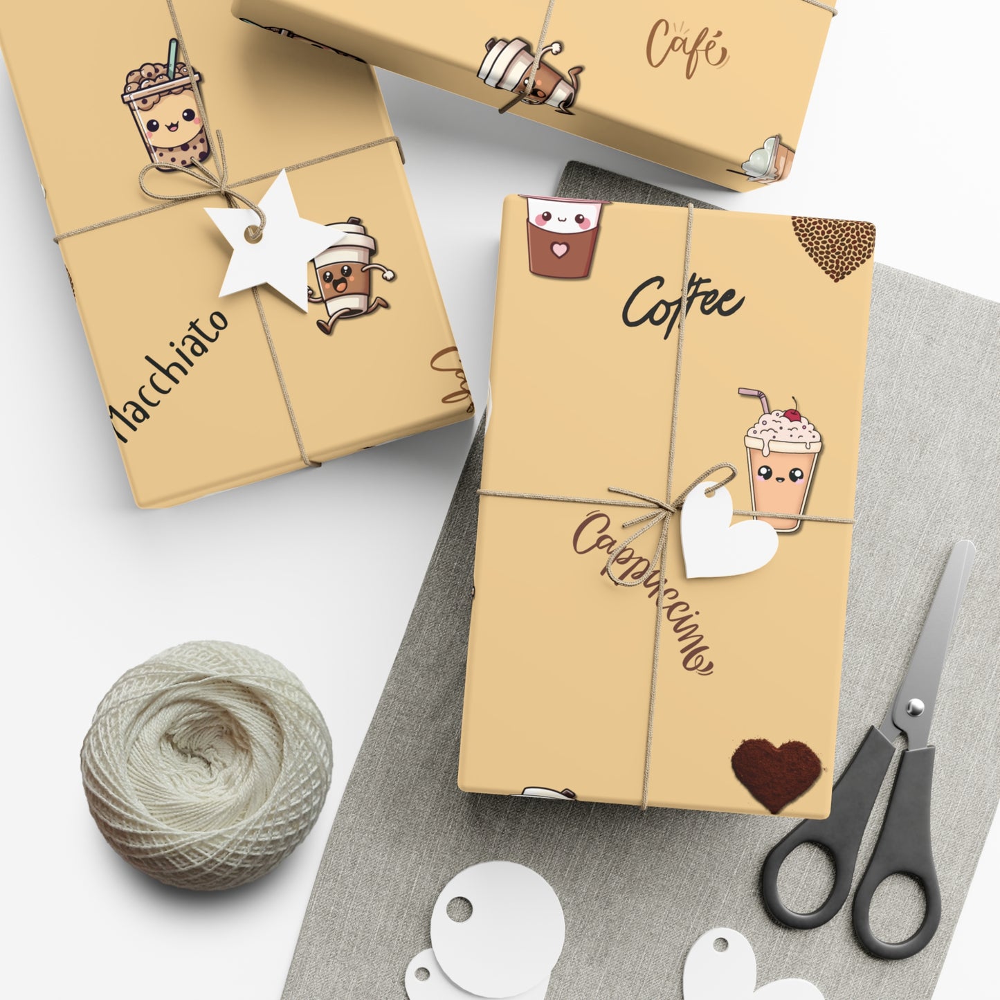 Coffee Craze Gift Wrap