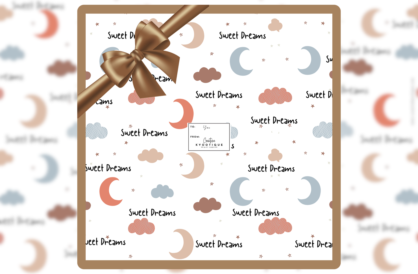 Sweet Dreams Gift Wrap