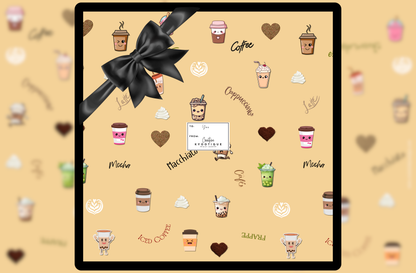 Coffee Craze Gift Wrap