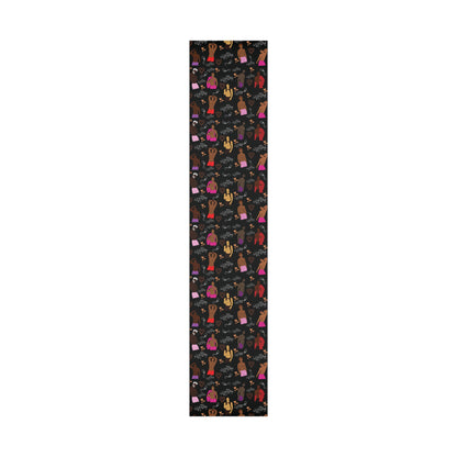 Hot Chocolate Gift Wrap - Black
