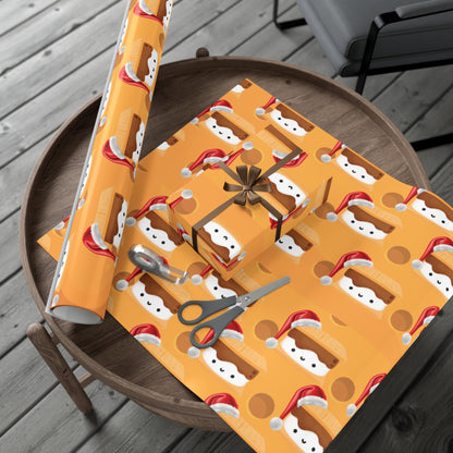 Holiday Smores Gift Wrap