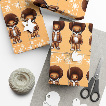 Fro Cool Gift Wrap - Tan