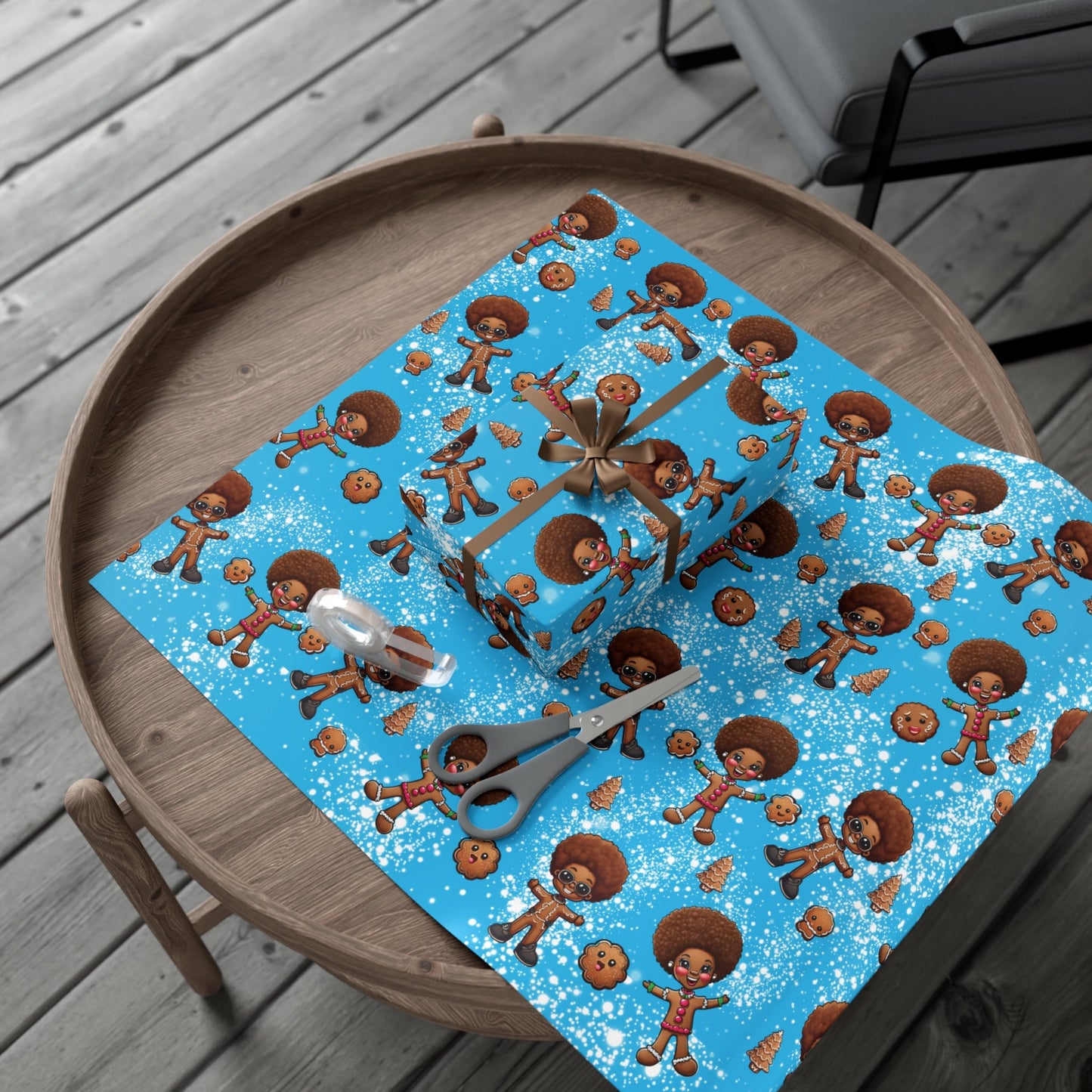 Cookielicious Gift Wrap (Blue)