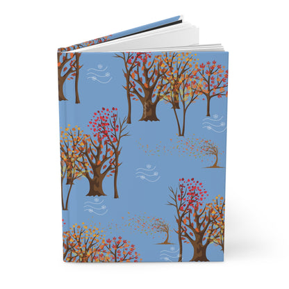 Autumn Breeze Hardcover Journal