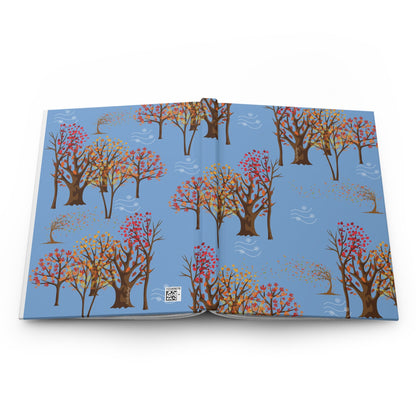 Autumn Breeze Hardcover Journal