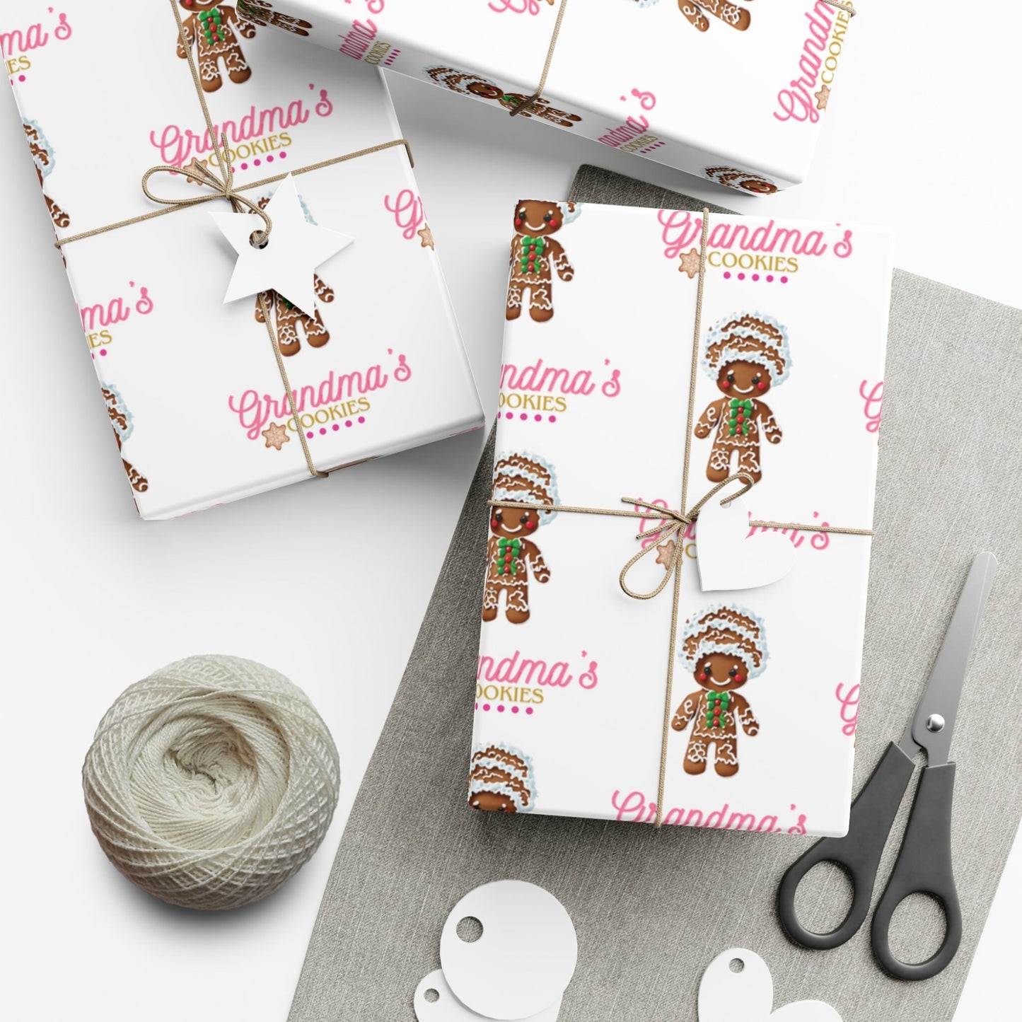 Grandma's Cookie Box Gift Wrap