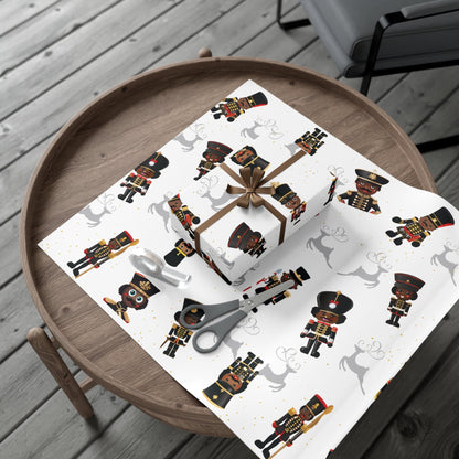 Reindeer Soldiers Gift Wrap