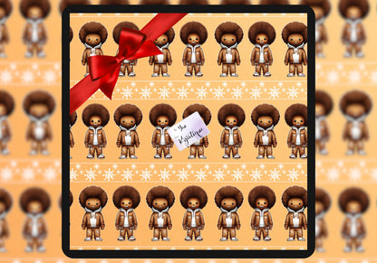 Fro Cool Gift Wrap - Tan