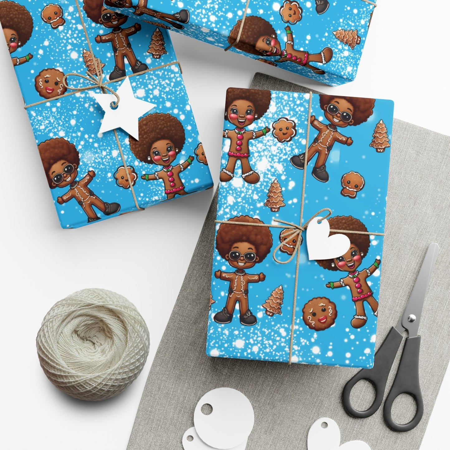 Cookielicious Gift Wrap (Blue)