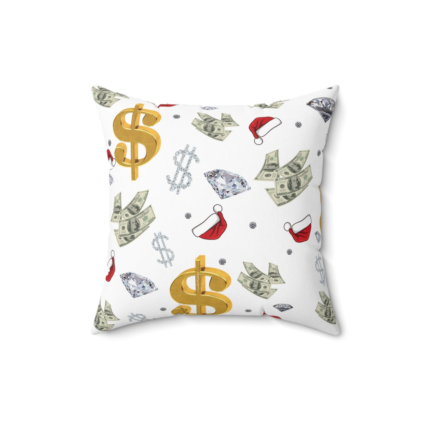 Holiday Bank Pillow