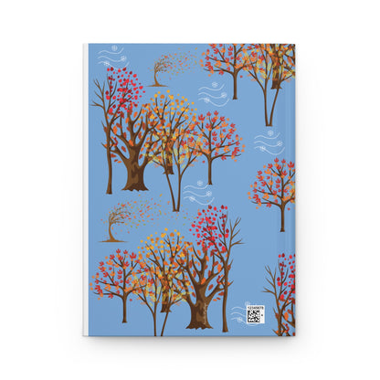 Autumn Breeze Hardcover Journal