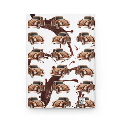 Chocolate Ginger Buggy Hardcover Journal