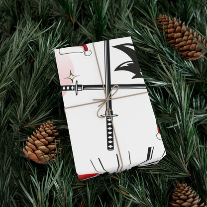 Anime Holiday Christmas Gift Wrap