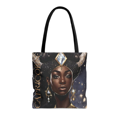 Capricorn Diamond Goddess Tote Bag