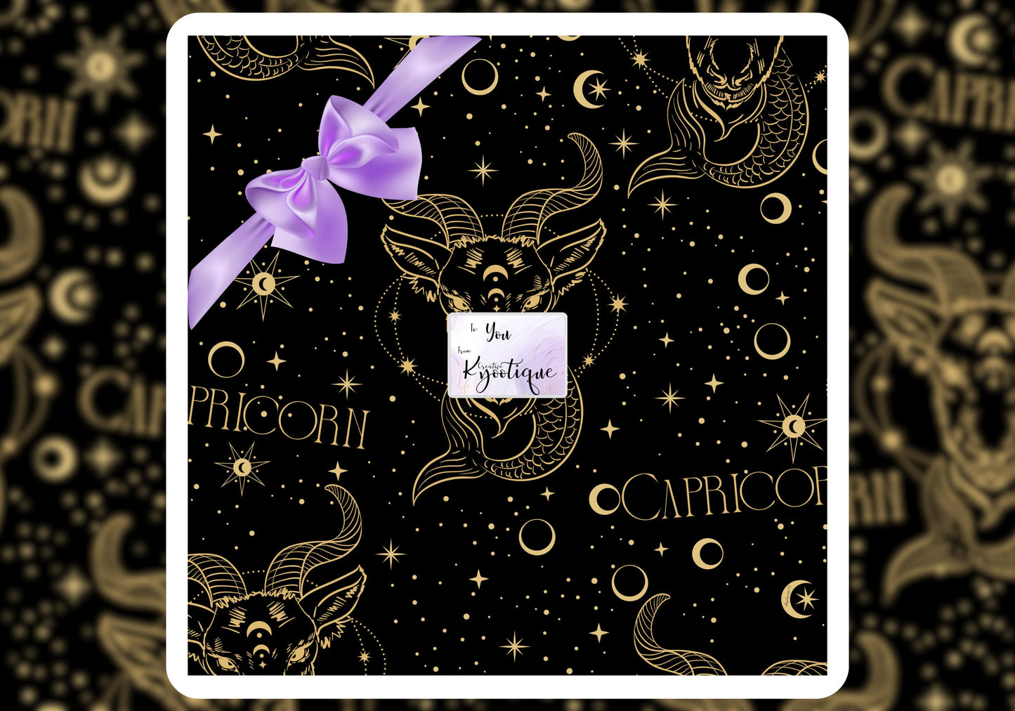 Capricorn Gift Wrap - Limited Edition