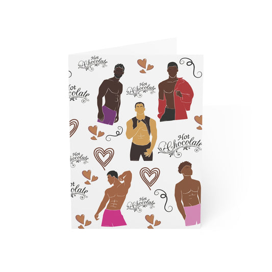Hot Chocolate Card - White