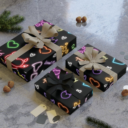 Vibrant Love Gift Wrap - Spicy Edition