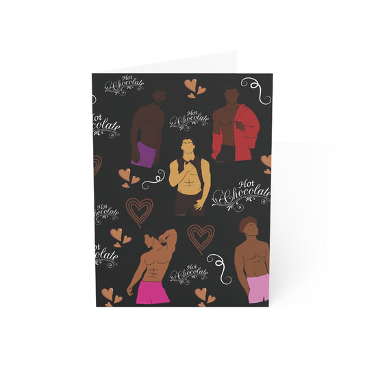 Hot Chocolate Card - Black